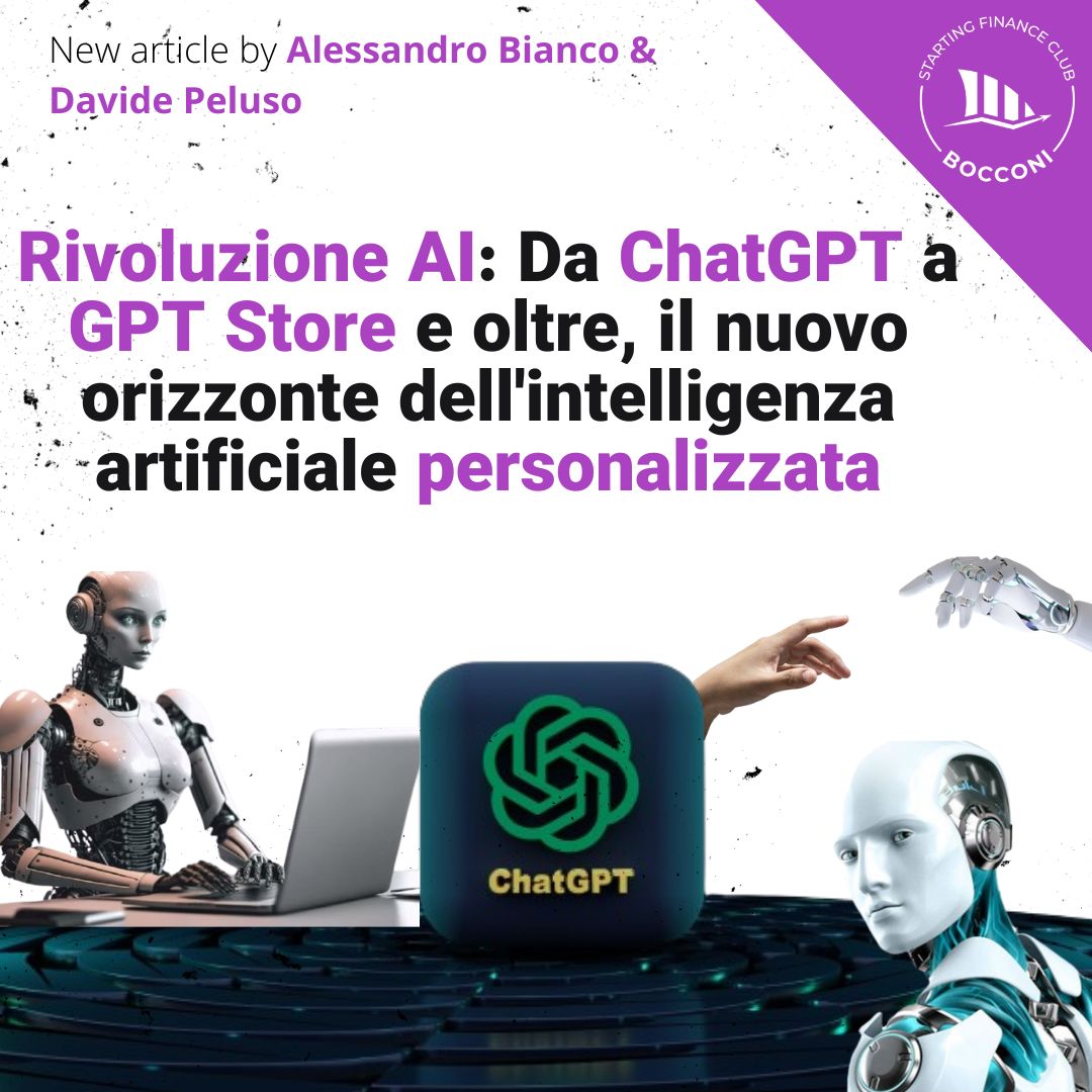 Rivoluzione AI: Da ChatGPT a GPT Store e oltre, il nuovo orizzonte dell’intelligenza artificiale&nbsp;personalizzata