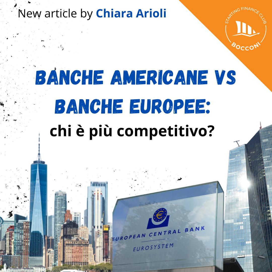 Banche Americane vs Banche&nbsp;Europee
