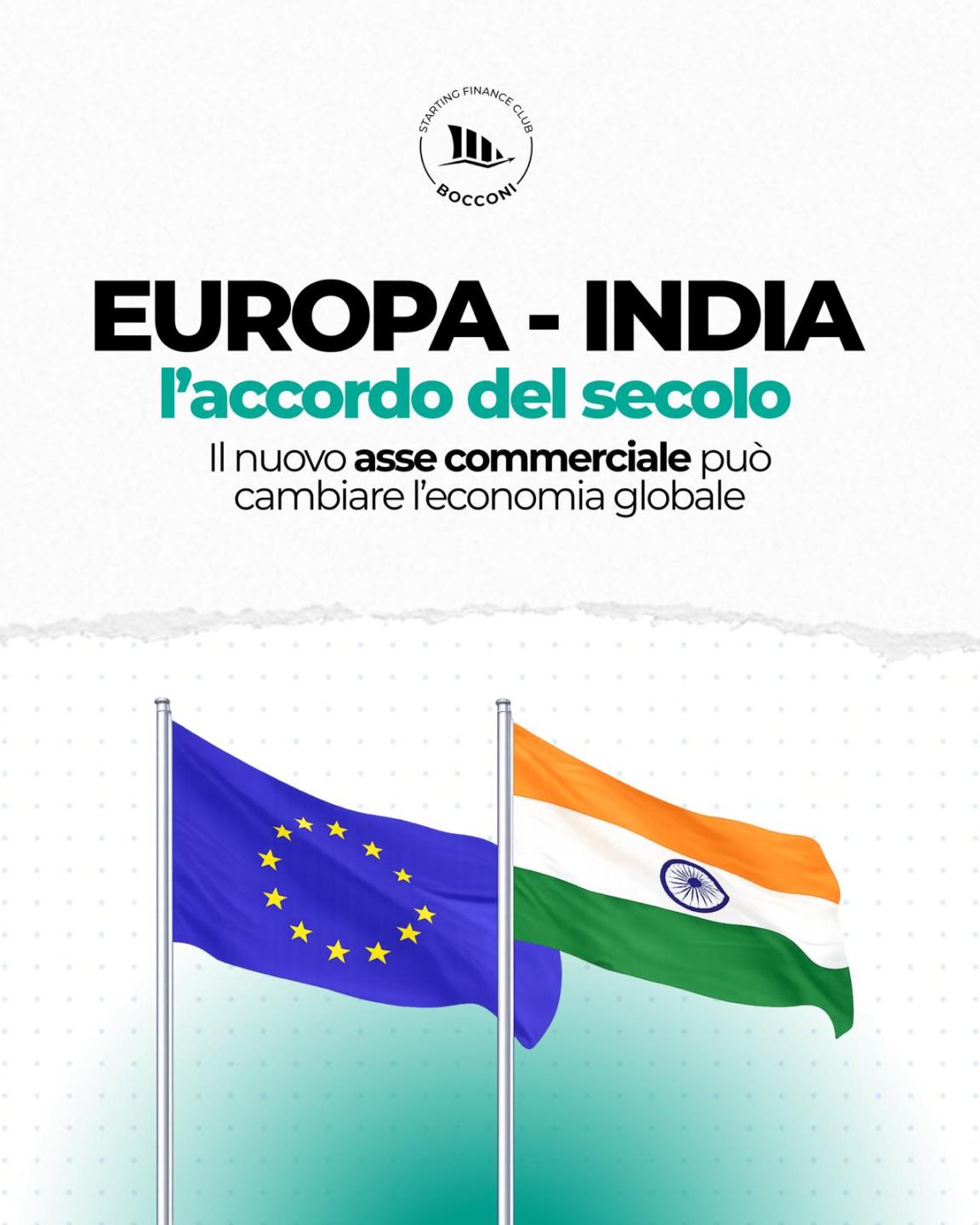 Europa-India, l’accordo del&nbsp;secolo